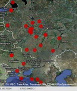 в интернете появилась карта россии, где отмечены случаи нарушения светских основ государства